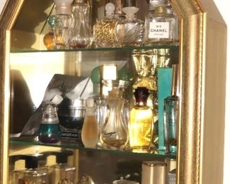 Vintage perfume bottle collection 