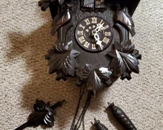 Vintage Terzuka 1950's Cuckoo Clock