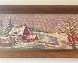 Needlepoint Wall Decor