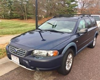 Volvo XC70, All Wheel Drive, 134,000 miles. Very Clean, runs great