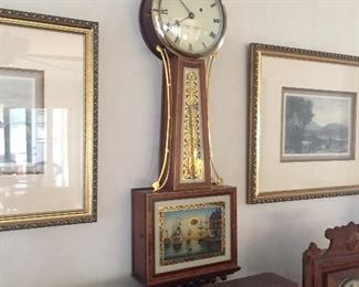 Foster S. Campos Banjo clock.