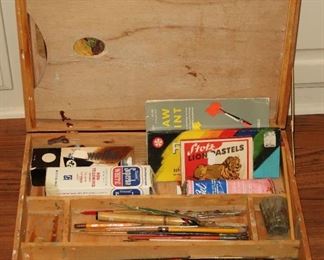 Artist's paints and supplies