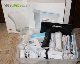 Wii system complete with games