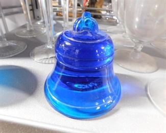 Blue bell paperweight