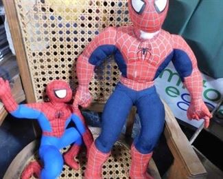 Vintage Spiderman collectibles 