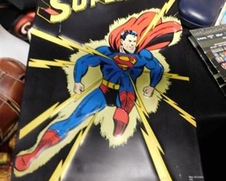 Vintage Reproduction Superman tin sign
