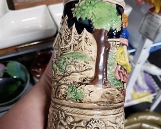 Hand Painted musical stein Japan
