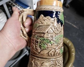 Hand Painted musical stein Japan