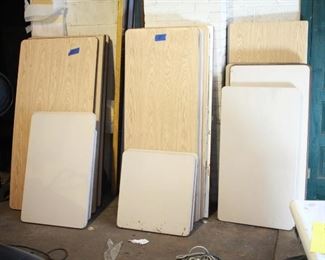 1.5" thick workshop / office countertops $2 a linear ft / 2ft long is $4 or a 5ft long would be $10 / 30 to choose from