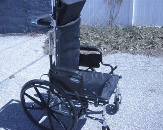 Wheelchair for children or small adult. Needs armrest. Brand New. $20