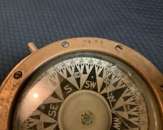 John E. Hand skylight binnacle & compass