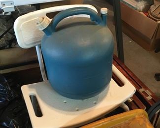 . . . one of a couple kerosene cans