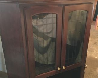 . . . this is actually the top to a cabinet -- needs an imagination to repurpose.