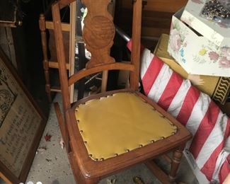 . . . a slipper rocker