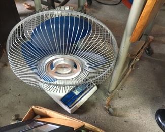 . . . a table fan