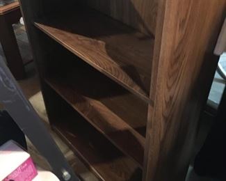 . . . one of two book shelves