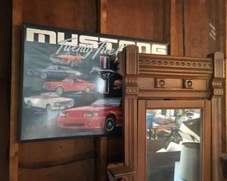 . . . a Mustang poster