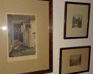 Wallace Nutting Handcolored Print