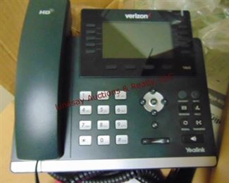  4 NIB verizon yealink telephones