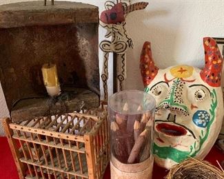 Primitives and Mexican folk art