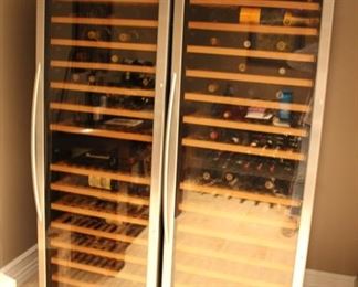 Two Avanti wine fridges