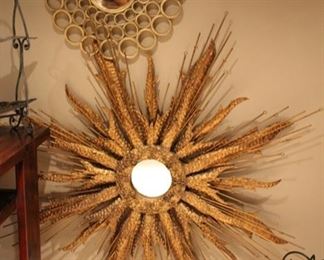 Sunburst / Brutalist mirror