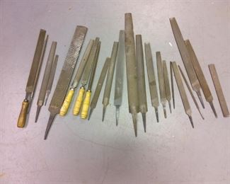 Various Wood Files and Rasps