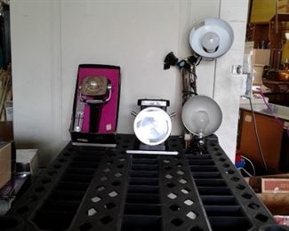 Photography lights display