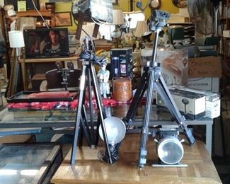 Photography Lights Tripod Display