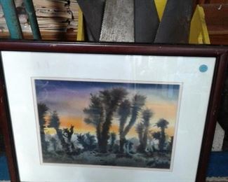 pitcure, desert sunrise sunset