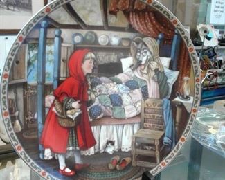 Plates Little Red Ridding Hood