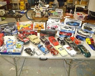 large collection of cars