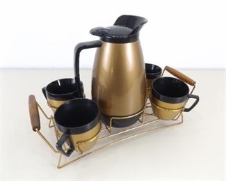 Vintage Mid Century West Bend Thermo Serve Coffee Service Set
