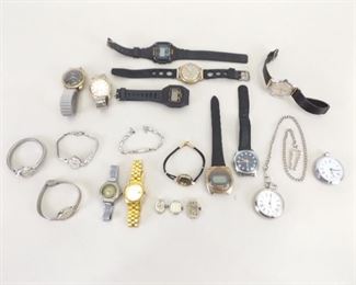 Lot of Vintage Watches, Faux Rolex, etc.
