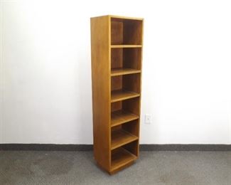 Tall Antique Solid Wood Book Shelf
