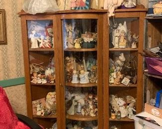 Display cabinet, Huge angel collection