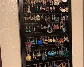 Huge collection of earrings