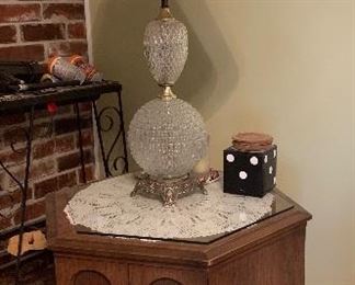 Octagon End table