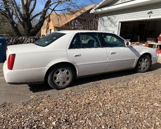 2004 Cadillac, Coupe de Ville, mileage is 126210, one owner, well maintained, no smokers, no pets, no accidents 