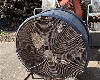 Large garage fan