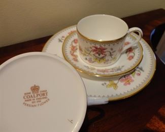 Coalport porcelain china. Made in England "Persian Flower"