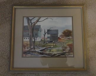 Ranulph Bye "Hilltown Barn". 11-9-1967