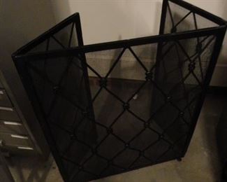 Heavy Heavy Cast Iron Fireplace Set