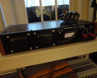 Professional System Engineering. Studio Two. 6 amp/3ag/60 HZ