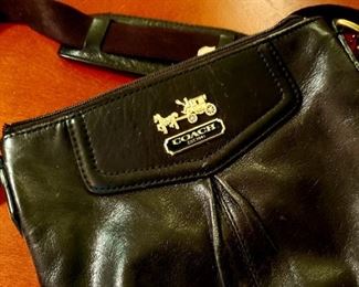 COACH leather purse
