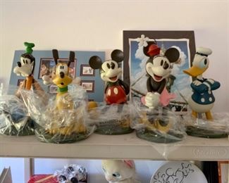 New Disney Mickey Mouse garden statues