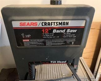 Craftsman 12” Band saw