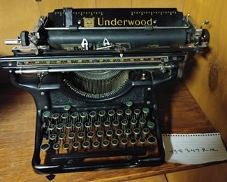 Underwood typerwriter