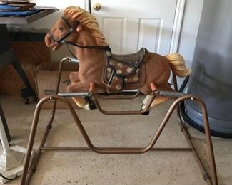Vintage Spring Rocking Horse https://ctbids.com/#!/description/share/288165