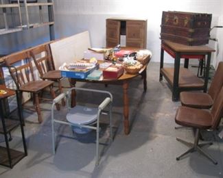 Moose Manufactured Chairs, Work Table